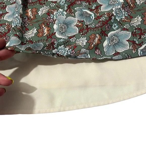 Monteau - Womens Floral Tank Top Sz. MD - Picture 5 of 11